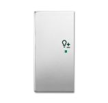 ABB Клавиша двойная левая free@home, светорегулятор, future, цвет сталь ABB Клавиша двойная левая free@home, светорегулятор, future, цвет сталь