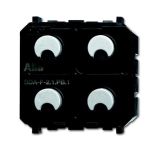 ABB Zenit SDA-F-2.1.PB.1 Сенсор 2-клавишный/светорегулятор 1-канальный free@home ABB Zenit SDA-F-2.1.PB.1 Сенсор 2-клавишный/светорегулятор 1-канальный free@home